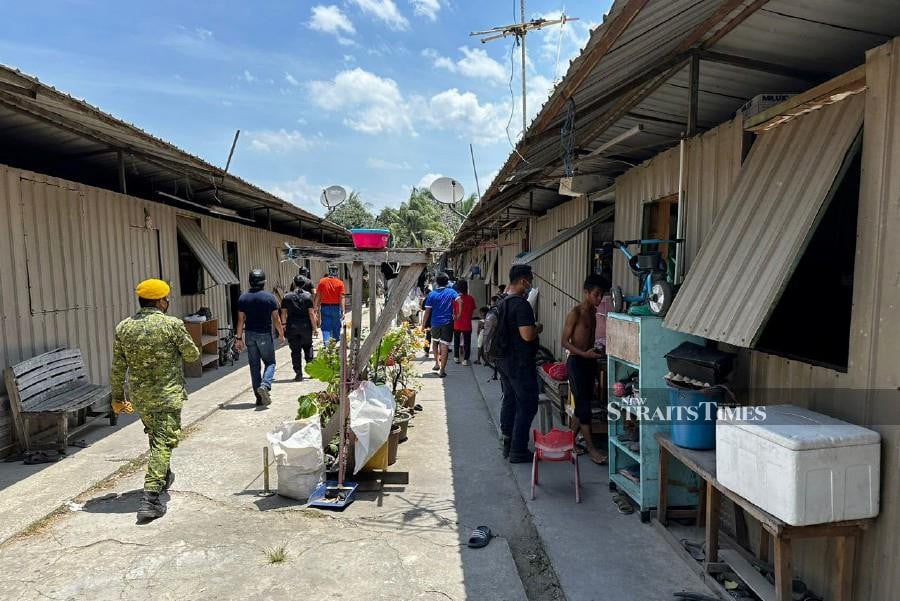 The 12-hour operation starting at 9am was carried out by the Kota Kinabalu district police headquarters and six other agencies, involving 125 officers and members. NSTP/JUWAN RIDUAN