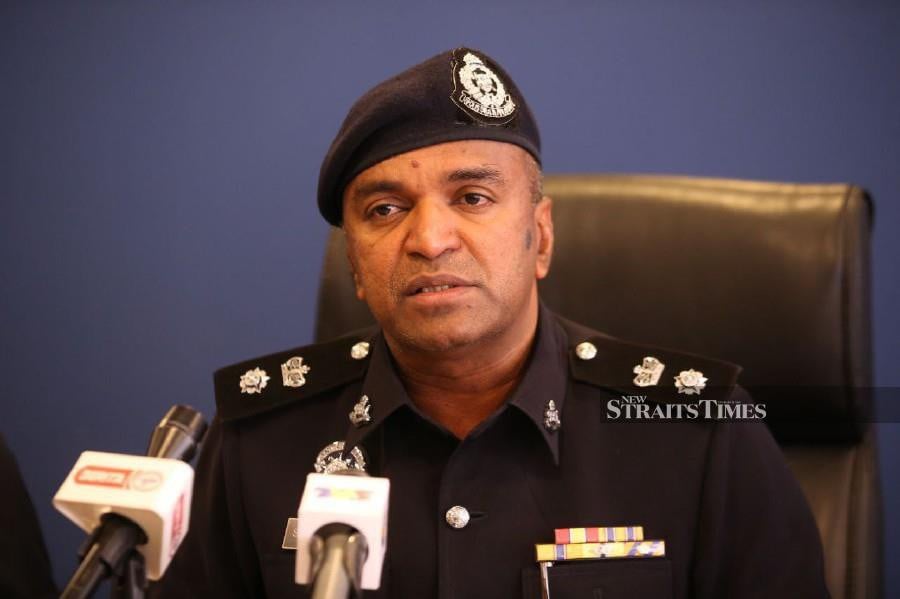 Acting northeast police chief Superintendent V. Saravanan said the school lodged the report about 9.22am today. - NSTP/MIKAIL ONG