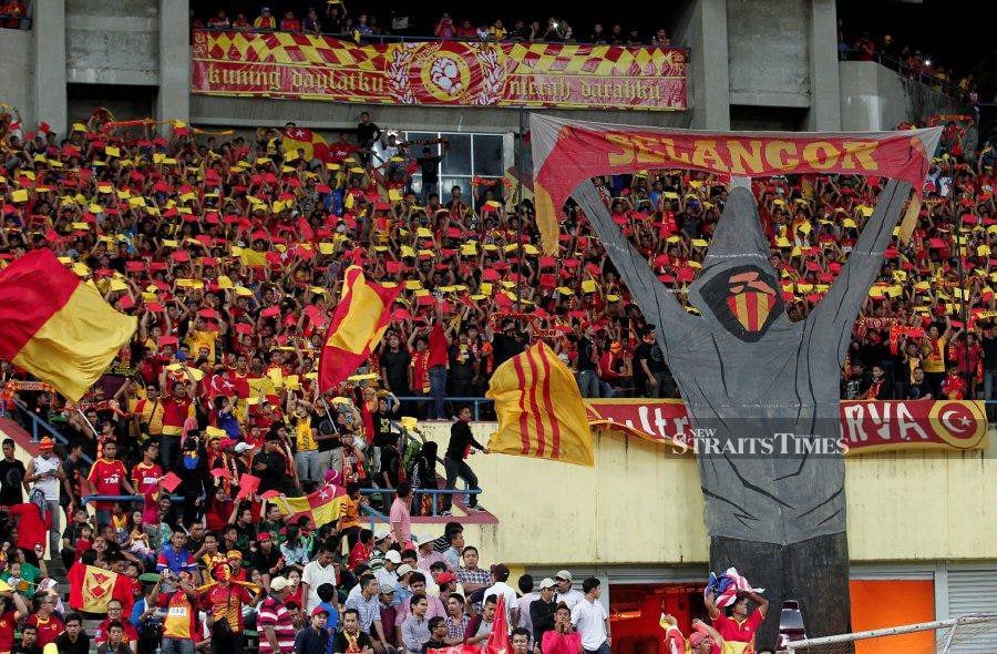 The punishment of playing behind closed doors deprives fans of their right to support their team and strips the match of its atmosphere and energy. - NSTP file pic, for illustration purposes only 