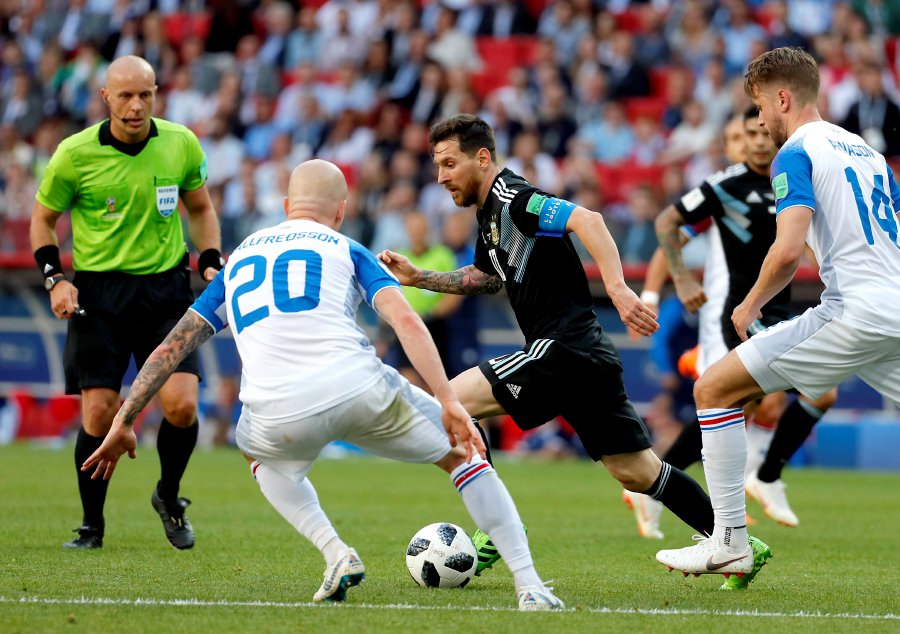 Moscow, Russia, 16 June 2018. Argentina- Iceland, Soccer, Moscow