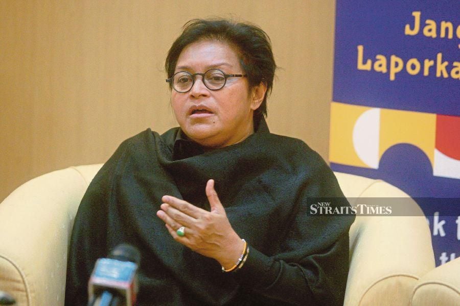 Minister in the Prime Minister’s Department (Law and Institutional Reform) Datuk Seri Azalina Othman Said. NSTP Pic