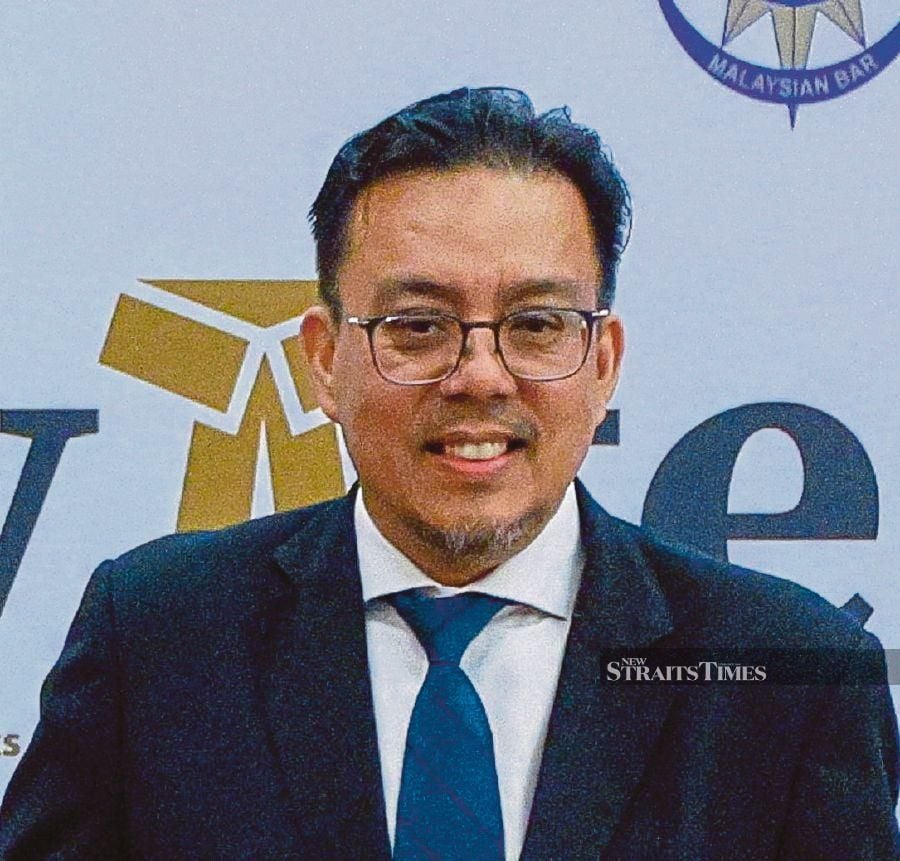 Malaysian Bar president Mohamad Ezri Abdul Wahab. NSTP/ASYRAF HAMZAH