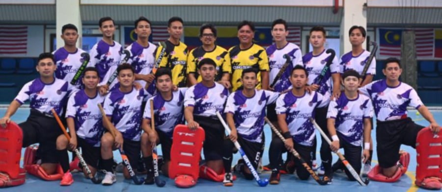 The Malaysian team bound for the men’s Indoor Hockey Asia Cup in Taldykorgan, Kazakhstan.