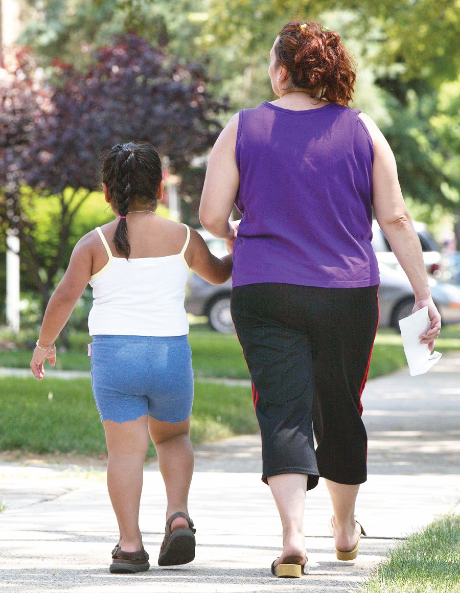 Obesity among schoolchildren is on the rise.