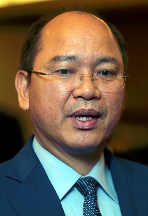 (File pix) Science, Technology and Innovation Minister Datuk Wilfred Madius Tangau said out of RM6.9 billion for R&D, RM1 billion was allocated to the ministry. Pix by Edmund Samunting