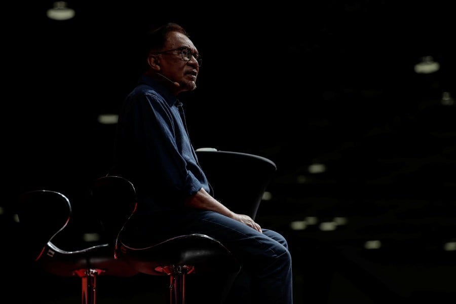 Prime Minister Datuk Seri Anwar Ibrahim says he wants to put a stop to racism and religious bigotry in the country. -BERNAMA PIC
