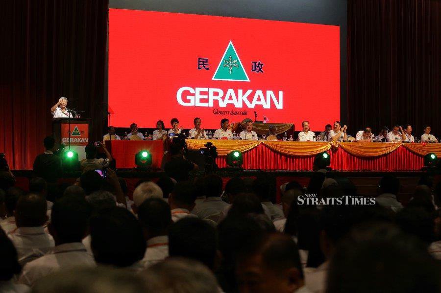 It is not possible for Penang Gerakan to use the party’s logo in the 15th general election (GE15) unless the party decides to go solo, a political analyst said. -NSPT file pic