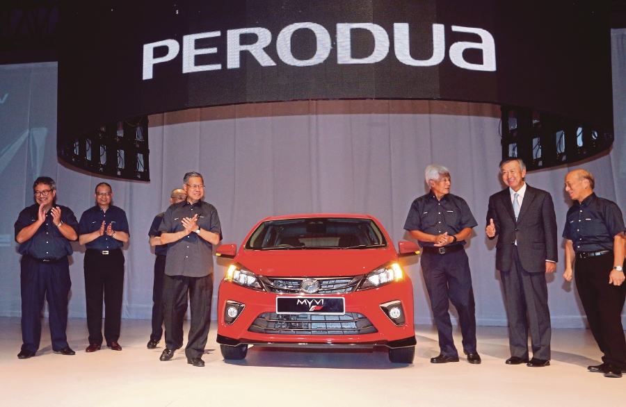 Perodua launches new Myvi variants  New Straits Times 