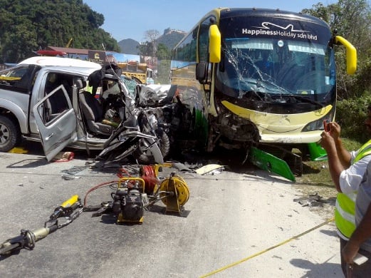 road accident in malaysia today