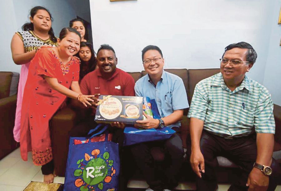 Deepavali cheer for family of five for getting a home from ...