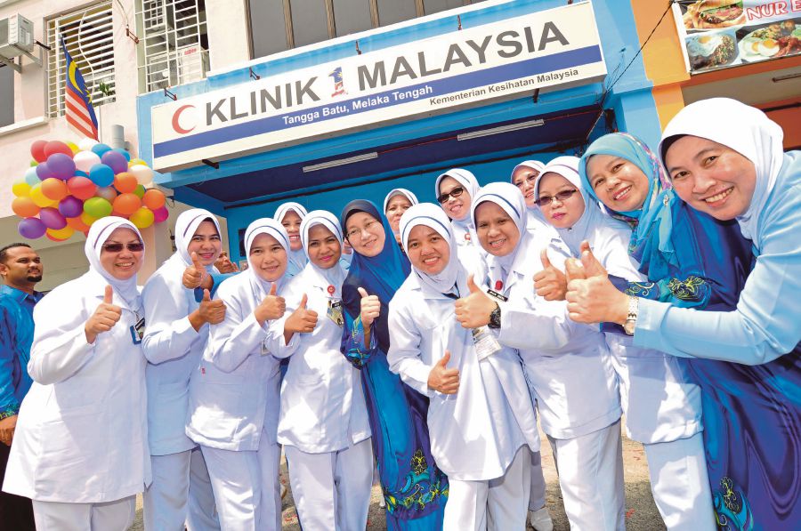 1Malaysia Clinics provide fast and efficient service, treating an average of 5.27 million patients annually. FILE PIX