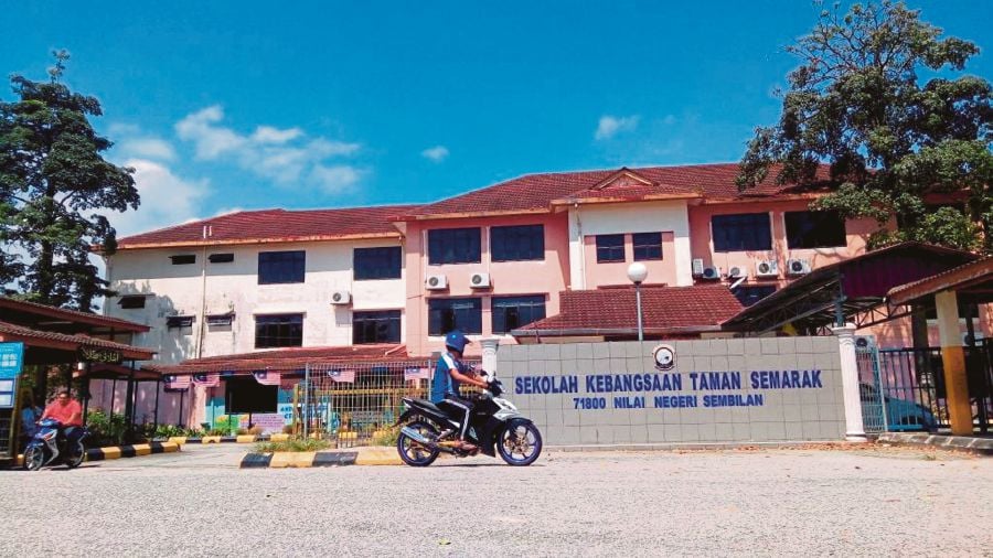 A general view of the Sekolah Kebangsaan Taman Semarak. Pic by ADZLAN SIDEK
