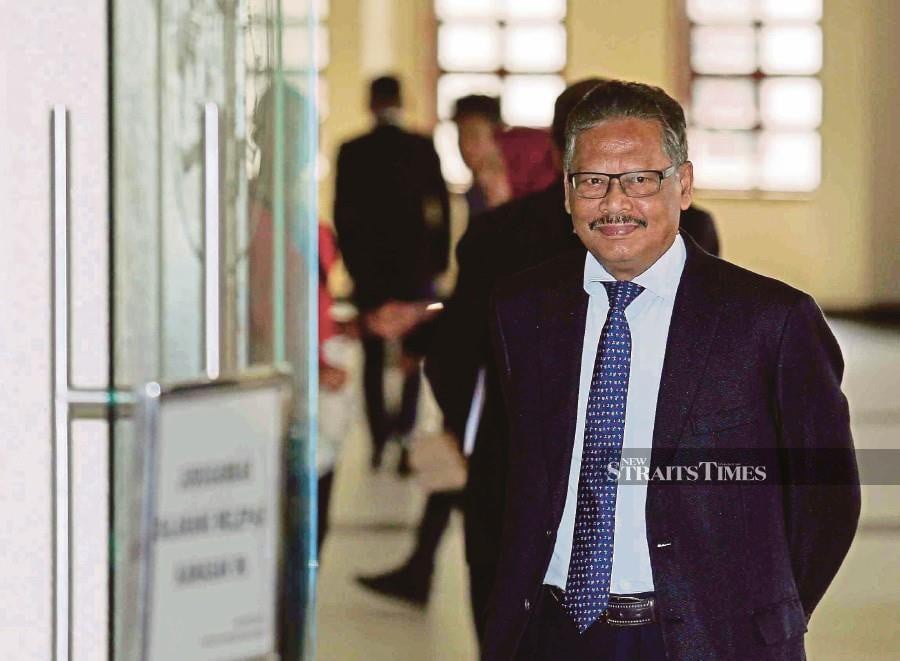 Former attorney-general Tan Sri Apandi Ali says he could not remember the reasons behind the Attorney-General's Chambers’ (AGC) decision to decline further action against 1MDB eight years ago.  - NSTP/SAIFULLIZAN TAMADI.