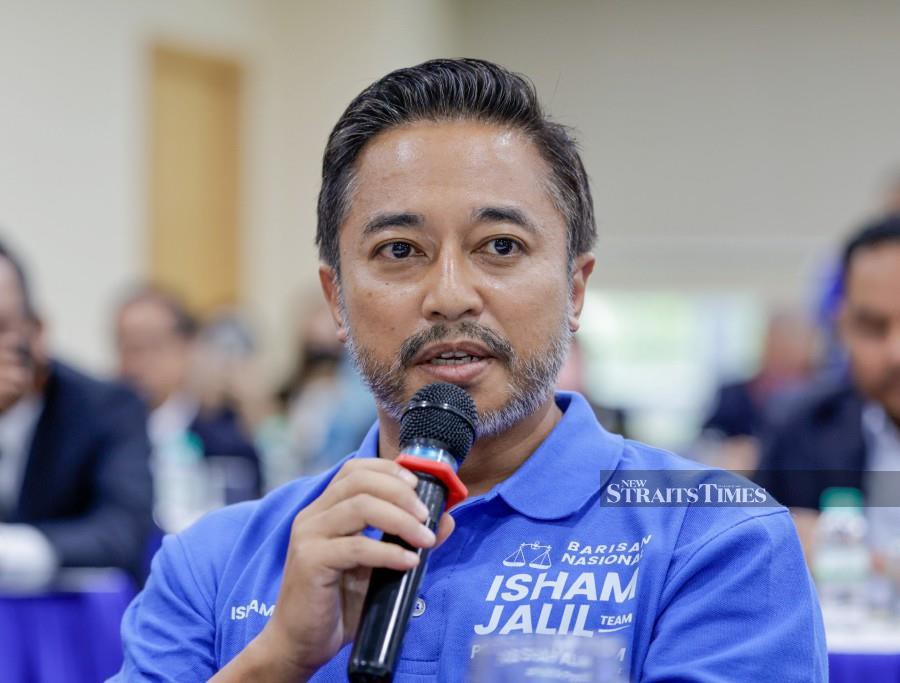 GE15: Isham Jalil Appointed Umno Information Chief | New Straits Times ...