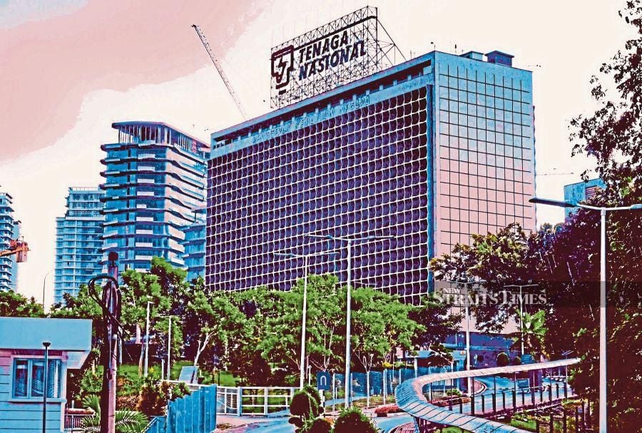 KUALA LUMPUR 28 JUN 2021. Tenaga Nasional Berhad building (TNB) at Bangsar STR/ MOHD YUSNI ARIFFIN