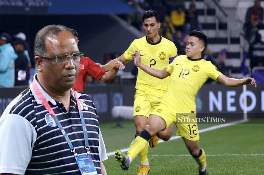 Datuk Dollah Salleh is pleased with the overall improvements shown by Malaysia during their AFC Asian Cup match against Bahrain in Qatar yesterday. NSTP FILE PIC