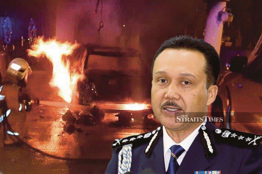 Perak police chief, Datuk Seri Mohd Yusri Hassan Basri, said this was verified by the state fire and rescue department’s investigation department on Jan 18. NSTP FILE PIC