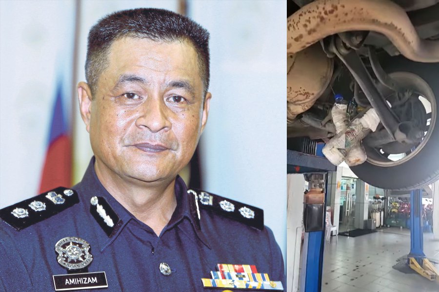 Brickfields police chief Assistant Commissioner Amihizam Abdul Shukor said the matter was confirmed after the bomb disposal unit (UPB) carried out an explosion test on the object placed at the lawyer’s rear tyre. 