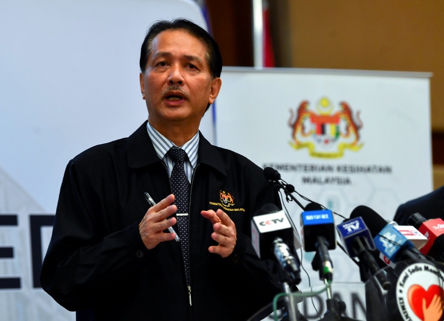 Dr Noor Hisham has become the face of consistency and hope as Malaysia battles the Covid-19 pandemic. --BERNAMA pic