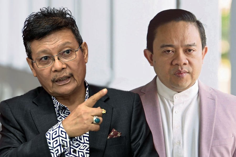 Tanjong Karang Member of Parliament (MP) Datuk Dr Zulkafperi Hanafi (left) has submitted a motion to refer Tasek Gelugor MP Datuk Wan Saiful Wan Jan to the Parliamentary Rights and Privileges Committee. NSTP FILE PIC