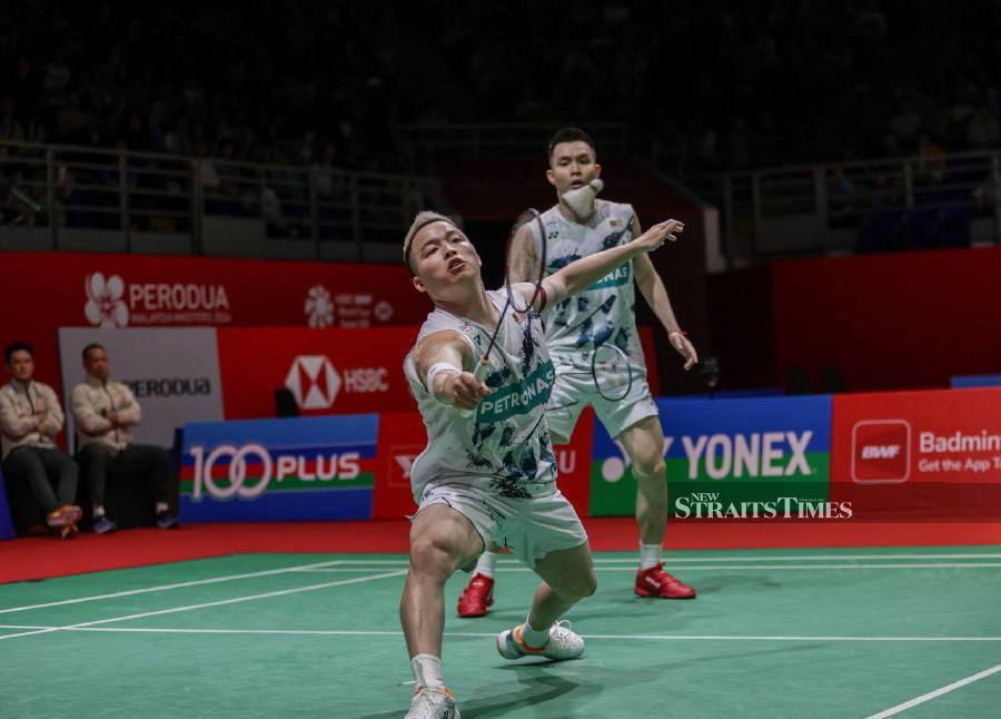 Former world champions Aaron Chia-Soh Wooi Yik believe they are now so accustomed to dealing with the crucial stages of a match that they can manage it well and prevail. NSTP/ASWADI ALIAS