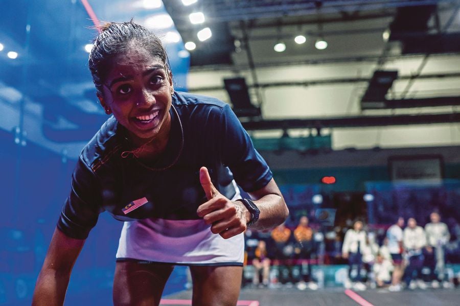 The Malaysian squash player has emerged as a serious threat to Egypt’s dream of winning the women’s individual gold medal when squash debuts in the 2028 Los Angeles Olympics.- BERNAMA pic