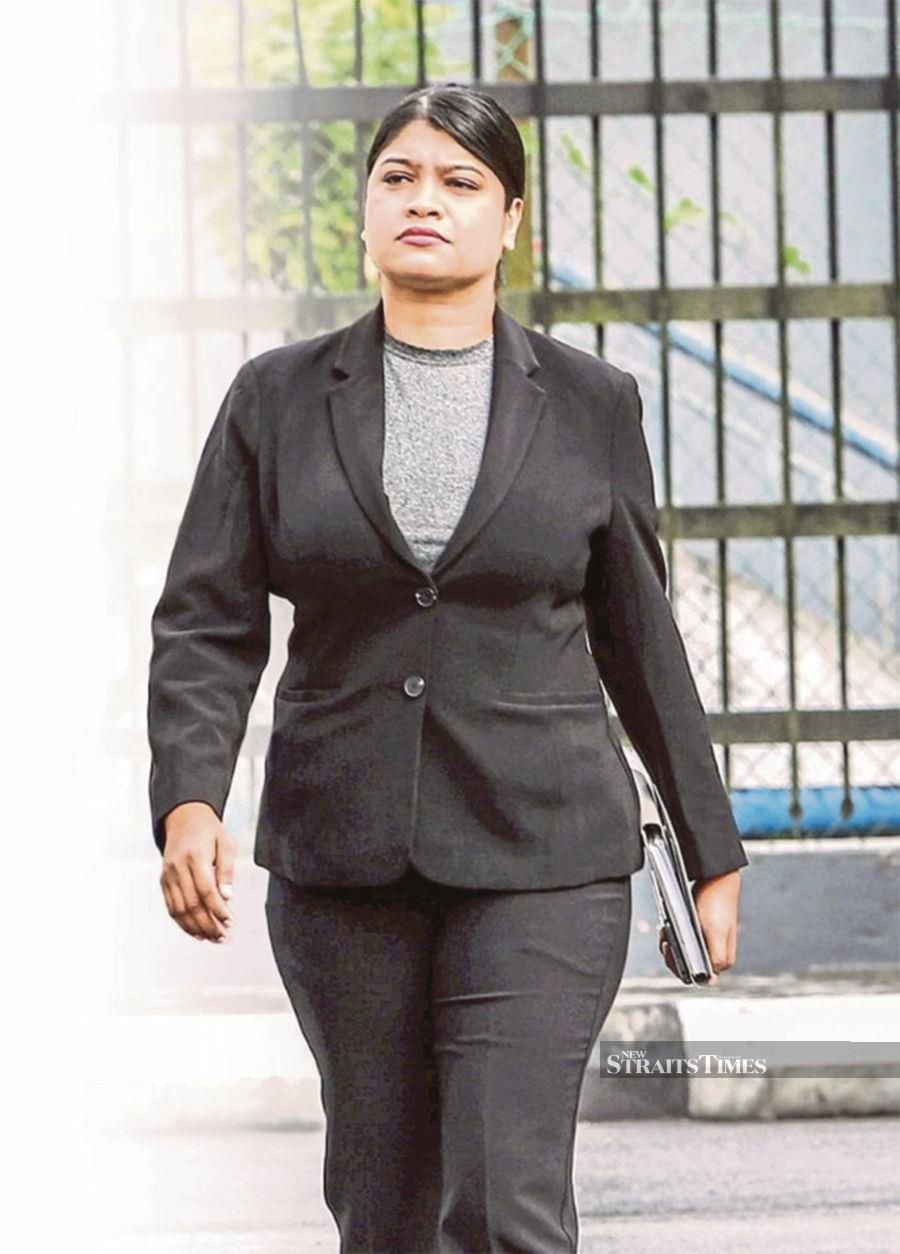  ‘Inspector Sheila’, has sent a representation letter to the Attorney-General’s Chambers (AGC) seeking the dismissal of public nuisance charges against her.- NSTP/EIZAIRI SHAMSUDIN