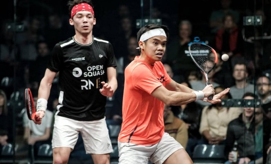 National No 1 Ng Eain Yow (right) is pleased to have bounced back strongly for the World Squash Championships in Chicago from May 3-11. Pic credit to SquashSite