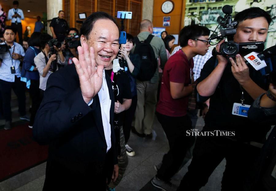 Dong Zong president Tan Tai Kim hoped all parties would acknowledge the Court of Appeal's decision, which established the legal standing of vernacular schools, and refrain from further appeals. NSTP FILE PIC