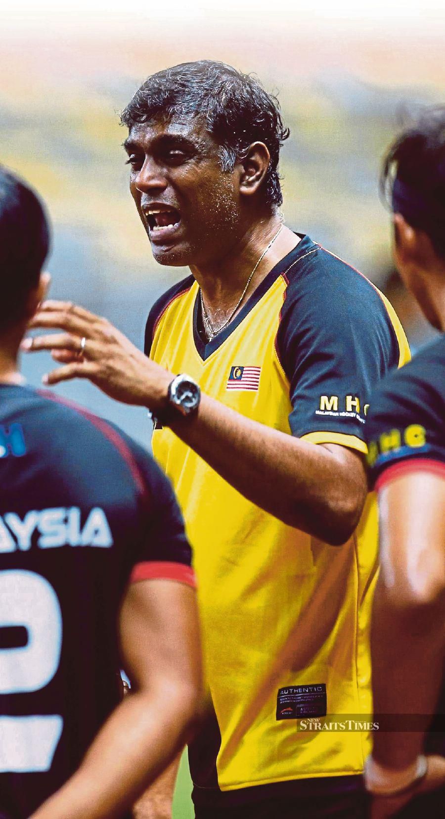Malaysia coach Arul Selvaraj