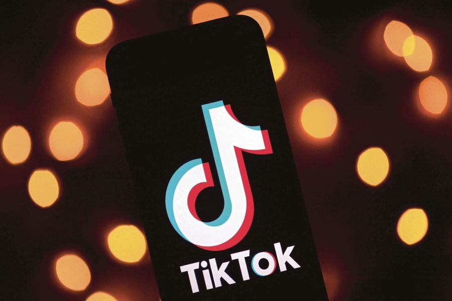 Millions of people use TikTok to gain knowledge and the latest news. APF PIC 