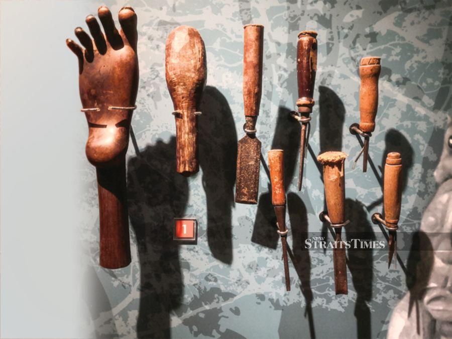 Skilled indigenous craftsmen have a wide variety of tools at their disposal.