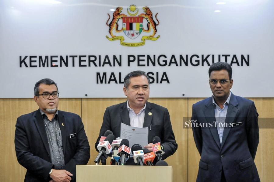 Transport Minister Anthony Loke Siew Fook said the agreement, which was previously extended for 15 years in 2009, will contain changes to provisions of the current agreement. -NSTP/AIZUDDIN SAAD