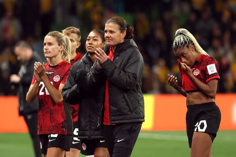 The Canadian women’s soccer team will play two matches against CONCACAF rivals Mexico on home soil in June before turning their focus to the Paris Olympics where they will look to successfully defend their gold medal. REUTERS FILE PIC