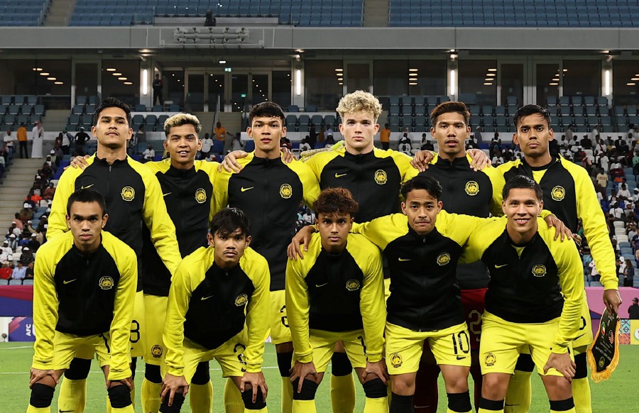 Malaysian football suffered yet another early setback with the Young Tigers crawling out of the Under-23 Asian Cup after identical 2-0 losses to Uzbekistan and Vietnam in their group matches in Doha last week. PIC COURTESY OF FAM