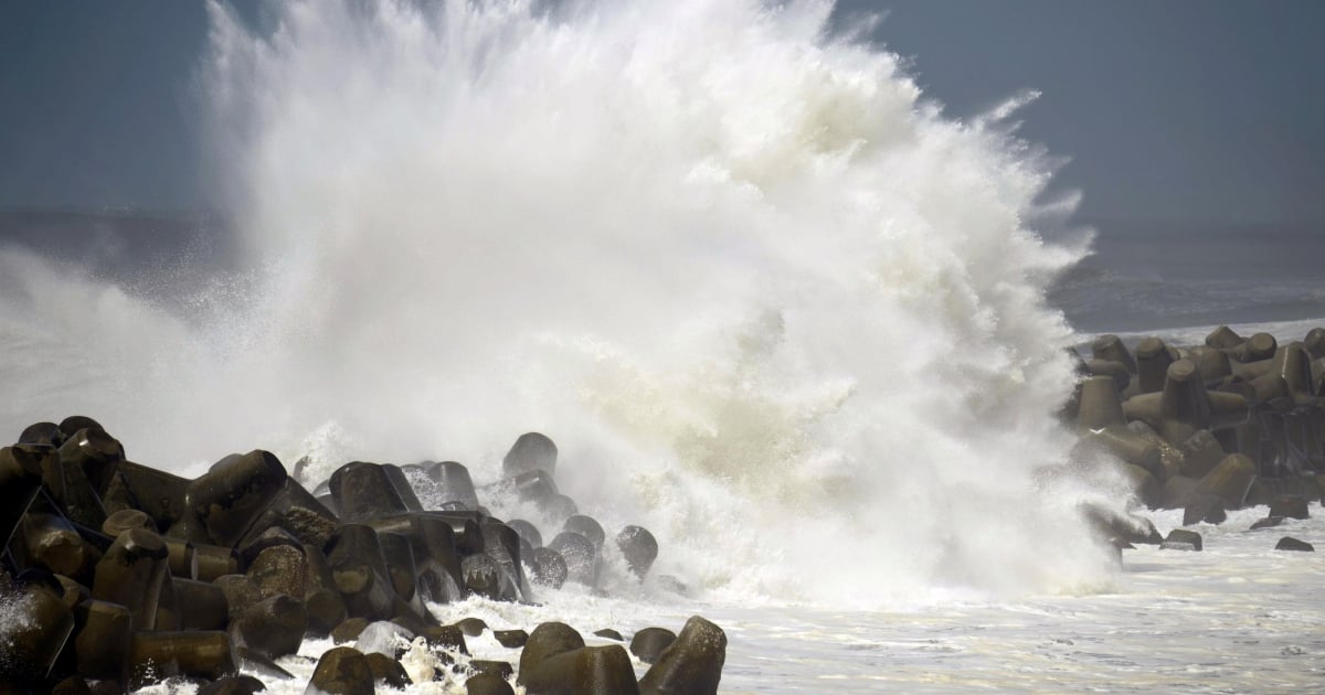 Typhoon Cimaron slices through western Japan, heads north | New Straits ...