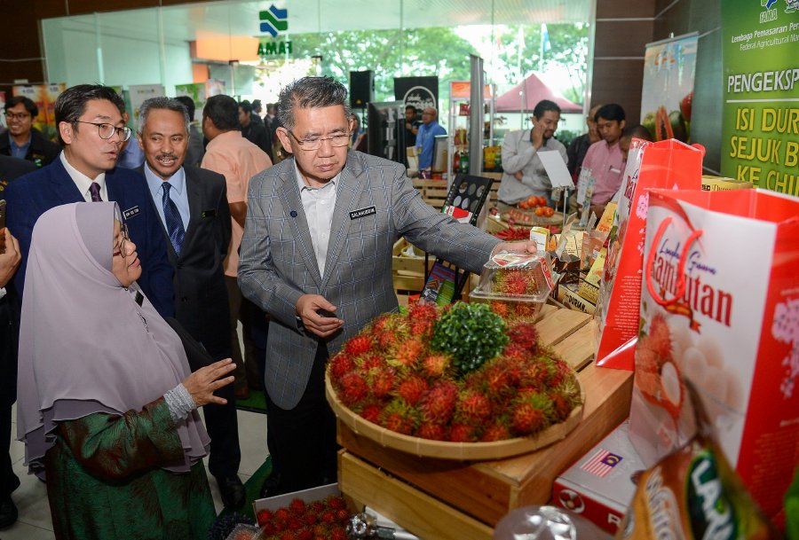 “I think before the end of the year we can at least come up with a new business model that is able to contribute up to 30 per cent of the local meat supply, which is our target,” Agriculture and Agro-based Industry Minister Salahuddin Ayub. Pix by Asyraf Hamzah