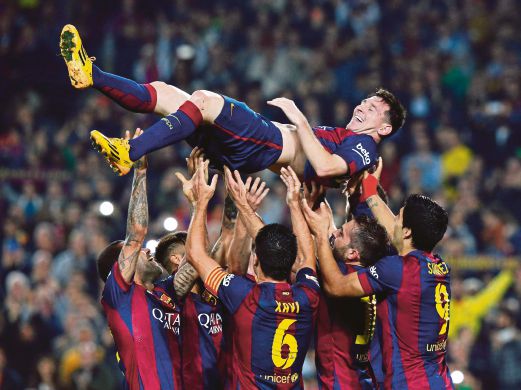 Messi Smashes La Liga Record With Hat-trick | New Straits Times ...