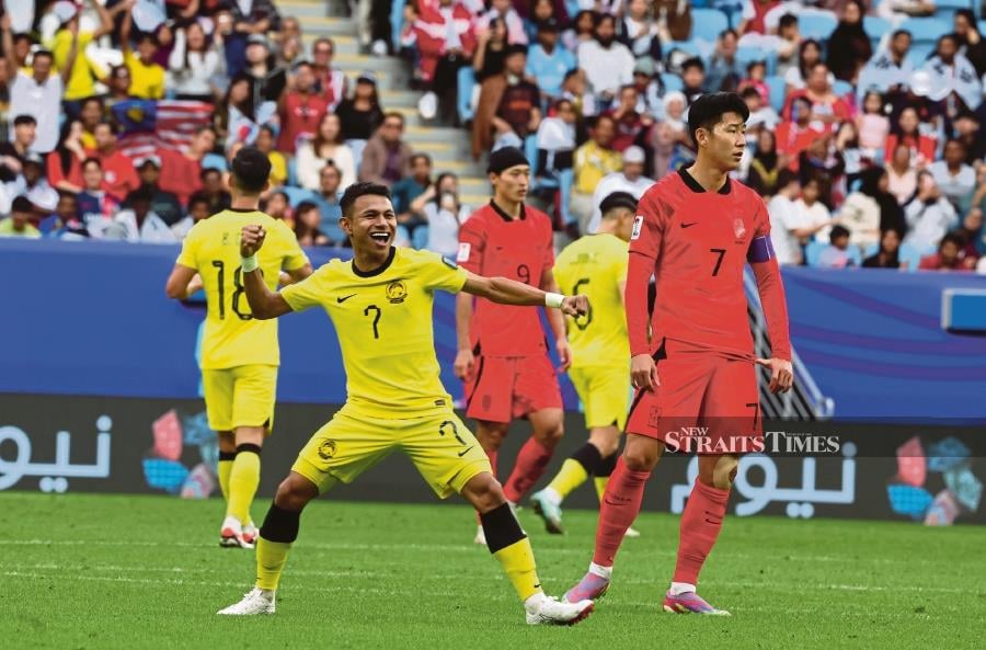 Malaysian footballer Faisal Halim has beaten big names like Son Heung Min to the Asian Cup Goal of the Tournament award. NSTP/HAIRUL ANUAR RAHIM