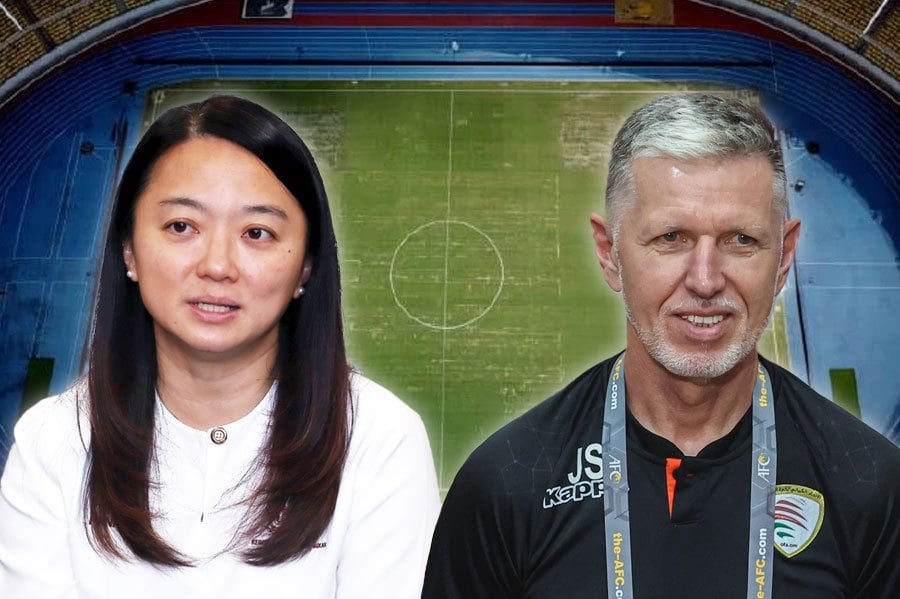 Sports Minister Hannah Yeoh has cleared the air on the claim by Oman head coach Jaroslav Silhavy that his team were not allowed to train at the National Stadium in Bukit Jalil this evening. NSTP FILE PIC