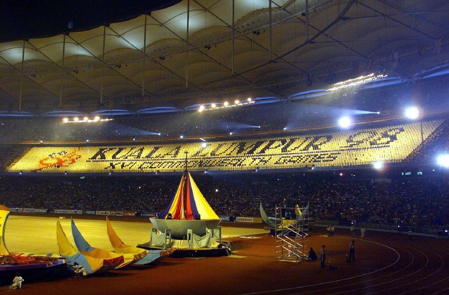 1998 Kuala Lumpur Commonwealth Games at National Stadium Bukit Jalil. FILE PIC