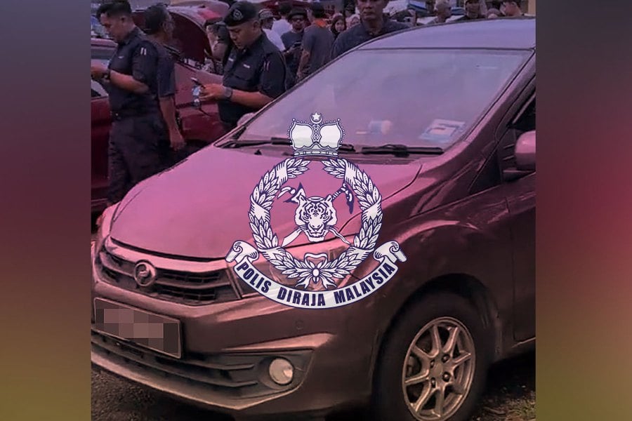The dead body found inside a parked car at the Kota Damansara car boot sale yesterday is believed to have resulted from suicide. FILE PIC