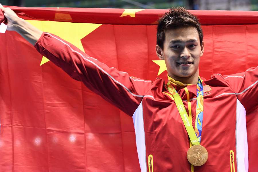 Doping-tainted swimming star Sun Yang looks set to miss the Paris Olympics after China published its selection criteria for the 2024 Games. AFP FILE PIC