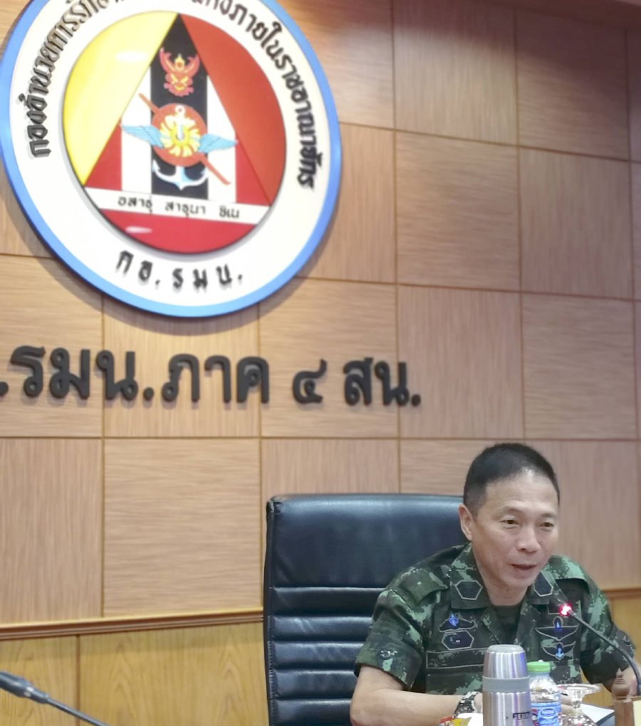  Thai junta government's Internal Security Operations Command Region 4 director Lt Gen Piyavat Nakvanich. Pix by Adie Suri Zulkifli