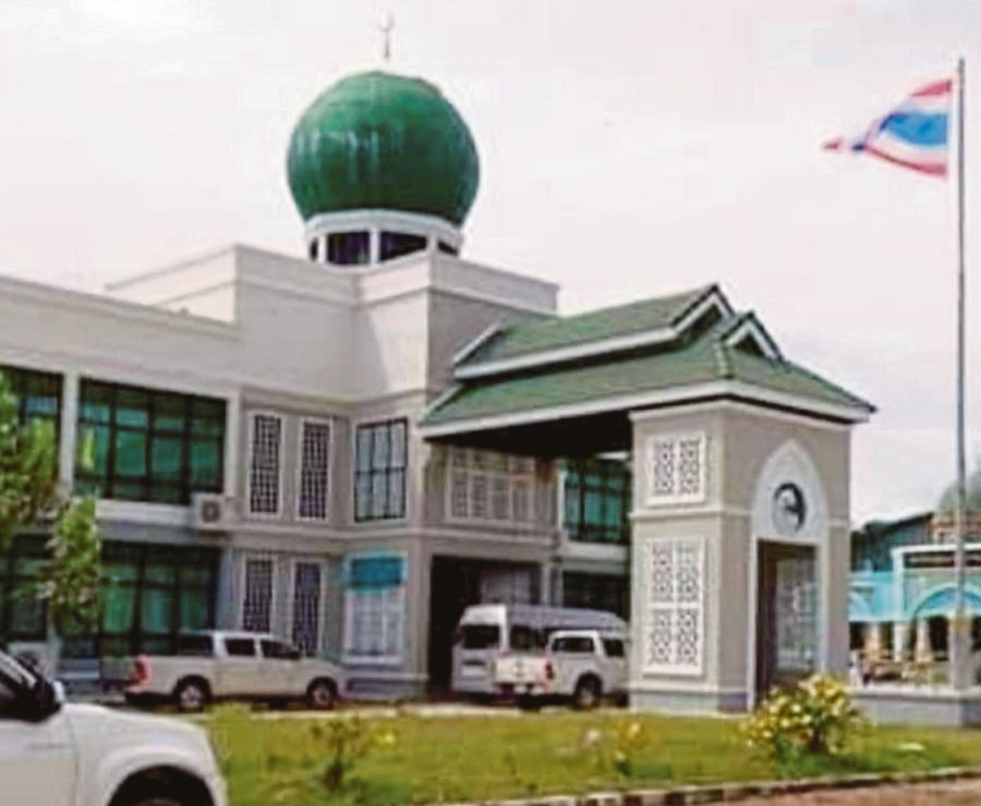 The Narathiwat Islamic Religious Council office. It is understood that before the Covid-19 pandemic, around 100 Malaysian men get hitched in southern Thailand monthly. Pic Courtesy Of  Thai Press