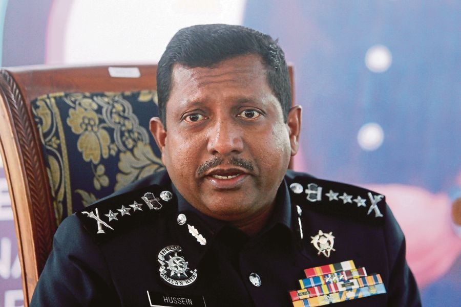 SHAH ALAM: Selangor Police Chief Datuk Hussein Omar Khan confirmed that police received a report on three men, believed to be foreigners, treated for gunshot wounds at a hospital in Serdang yesterday (Jan 24). — STR / FAIZ ANUAR