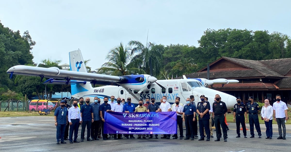 Pulau Pangkor welcomes SKS Airways from Subang Airport | New Straits Times