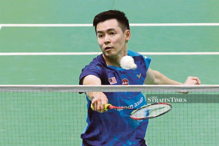 Men's singles Cheam June Wei did not even make the tournament proper after crashing out in the qualifying round. NSTP FILE PIC