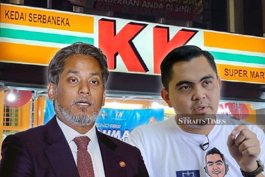 Khairy Jamaluddin has called for Umno Youth chief Dr Muhamad Akmal Saleh to tone down regarding the socks issue involving the KK Mart convenience store. NSTP FILE PIC