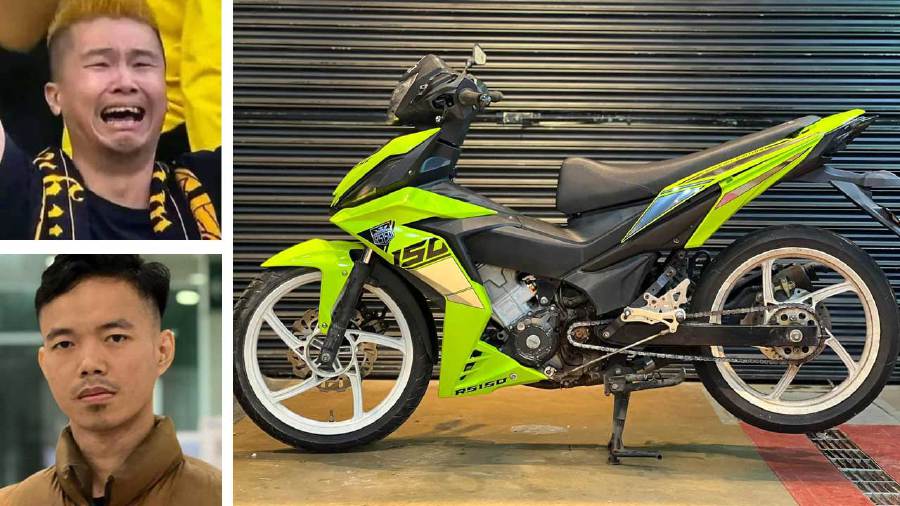 Derrick is expected to get another motorcycle after another individual, Ahmad Alhafiz Najmi, 33, said that he wants to give Derrick a Honda RS150 motorcycle worth an estimated RM6,000. - File pic